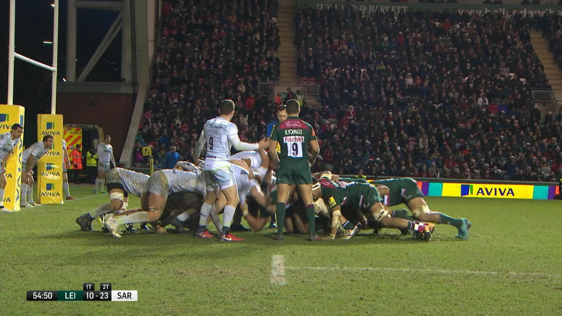 Saracens Leicester Tigers 17 highlights