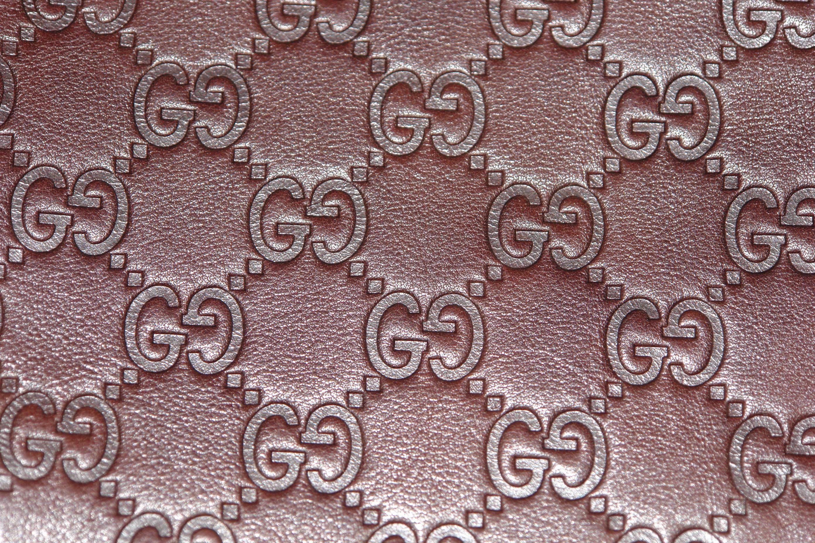 gucci leather print original wallpaper hd