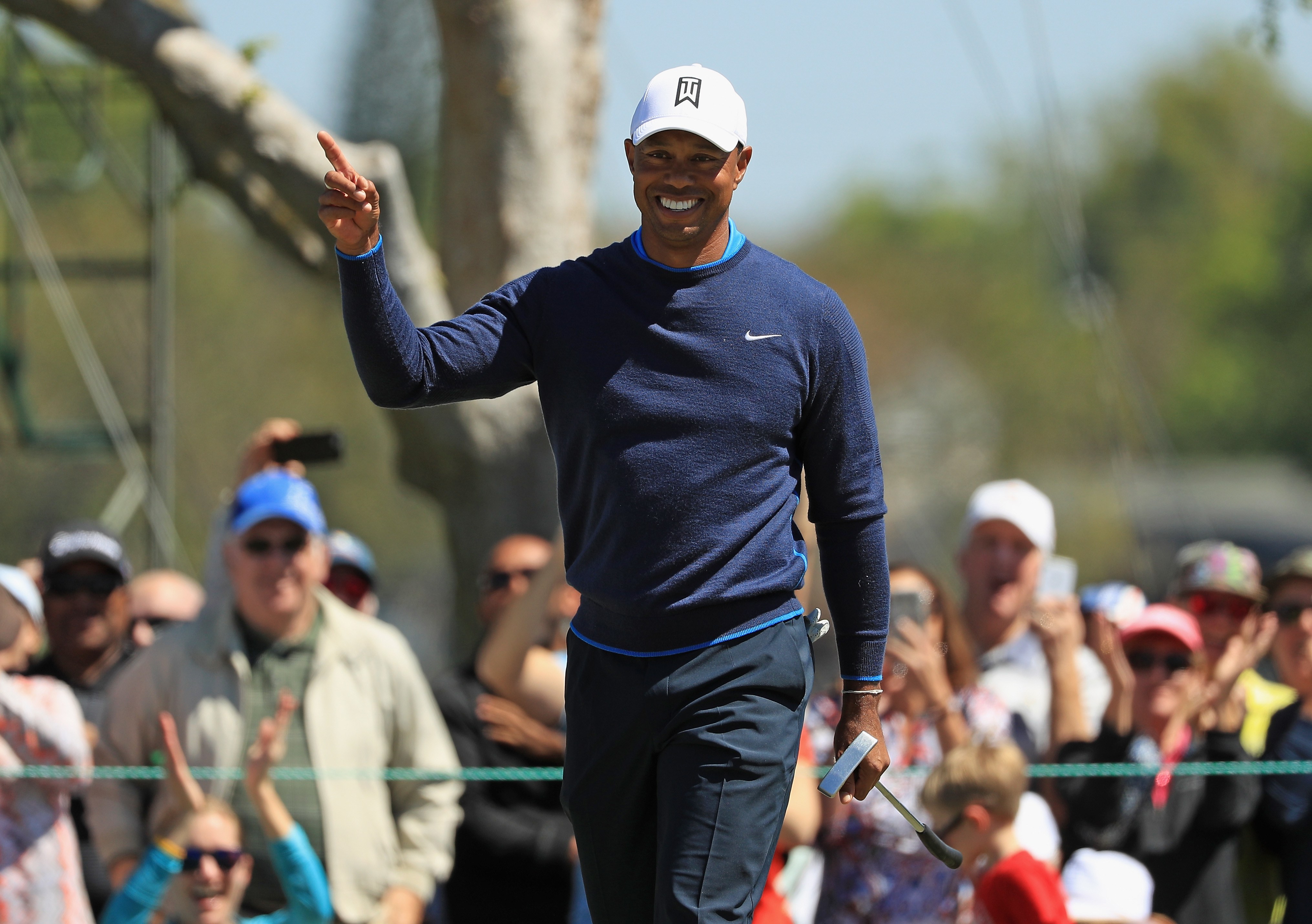 Masters 2018: Tiger Woods 'just there to win' at next week's Masters