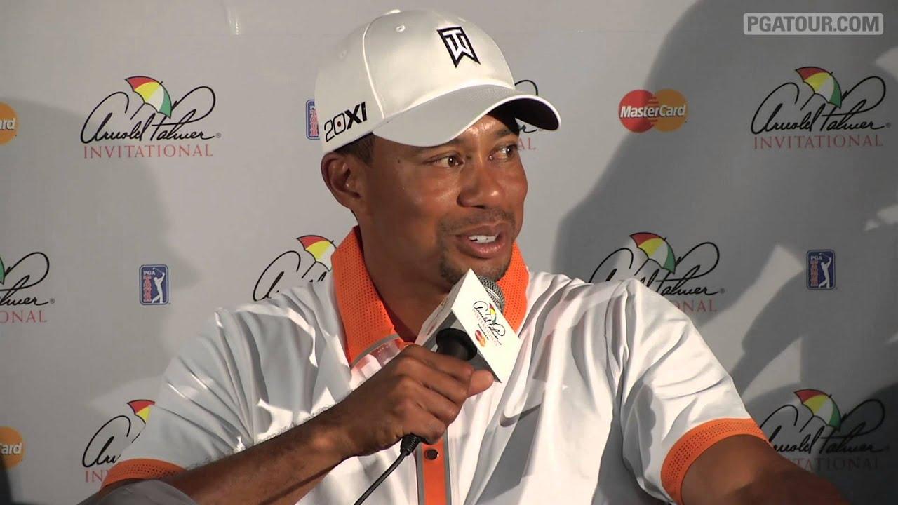 Tiger Woods interview at 2013 Arnold Palmer Invitational