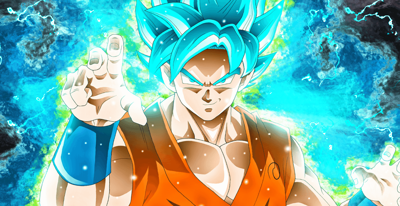 Super Saiyan Blue Goku [Wallpaper Engine Anime]