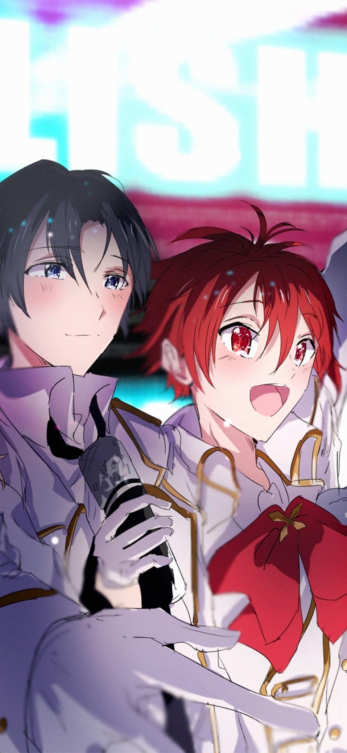 Download 1125x2436 Idolish7, Izumi Iori, Osaka Sougo, Nanase Riku