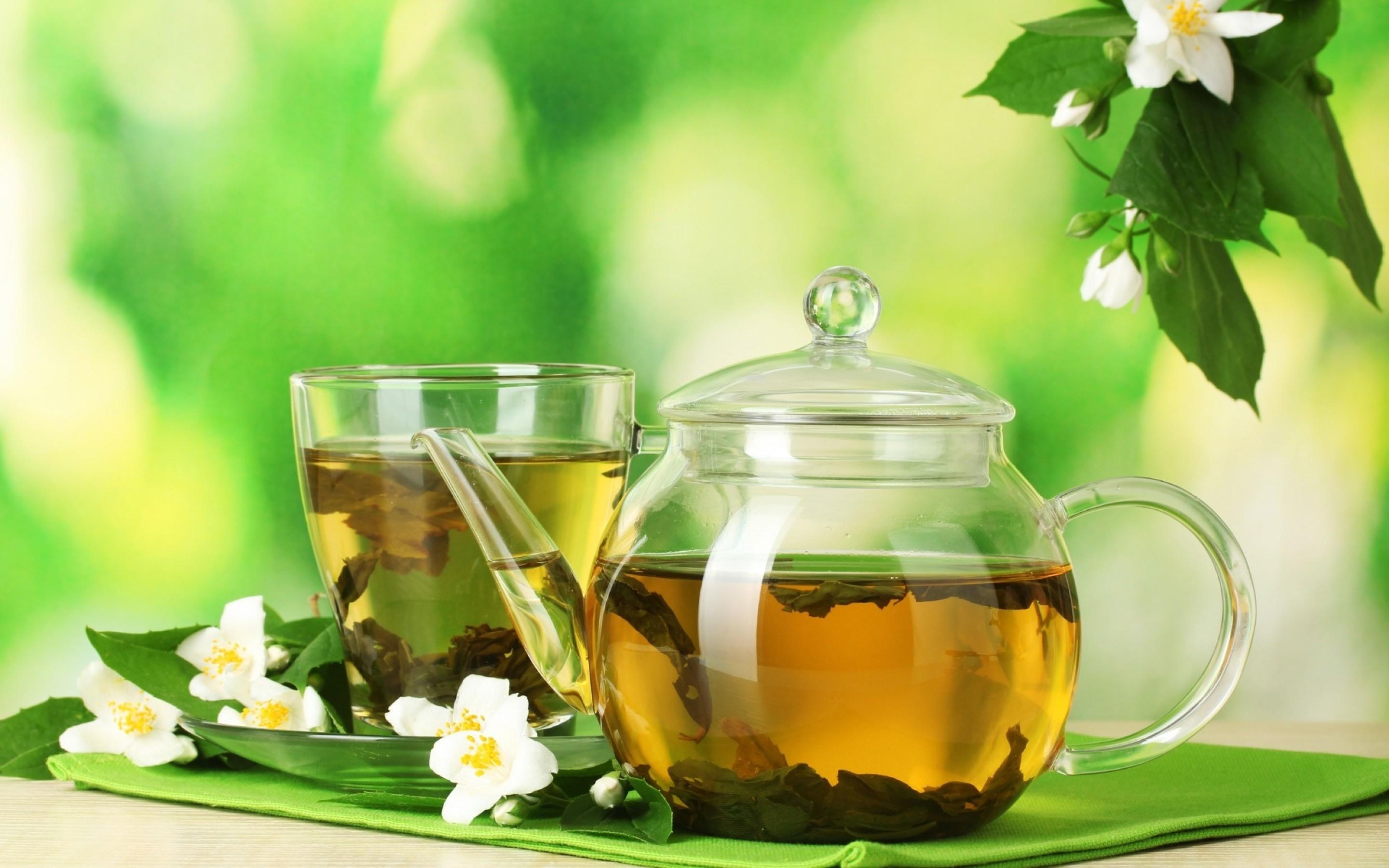 Download 2880x1800 Teapot, Flowers, Drinks, Tea Wallpaper