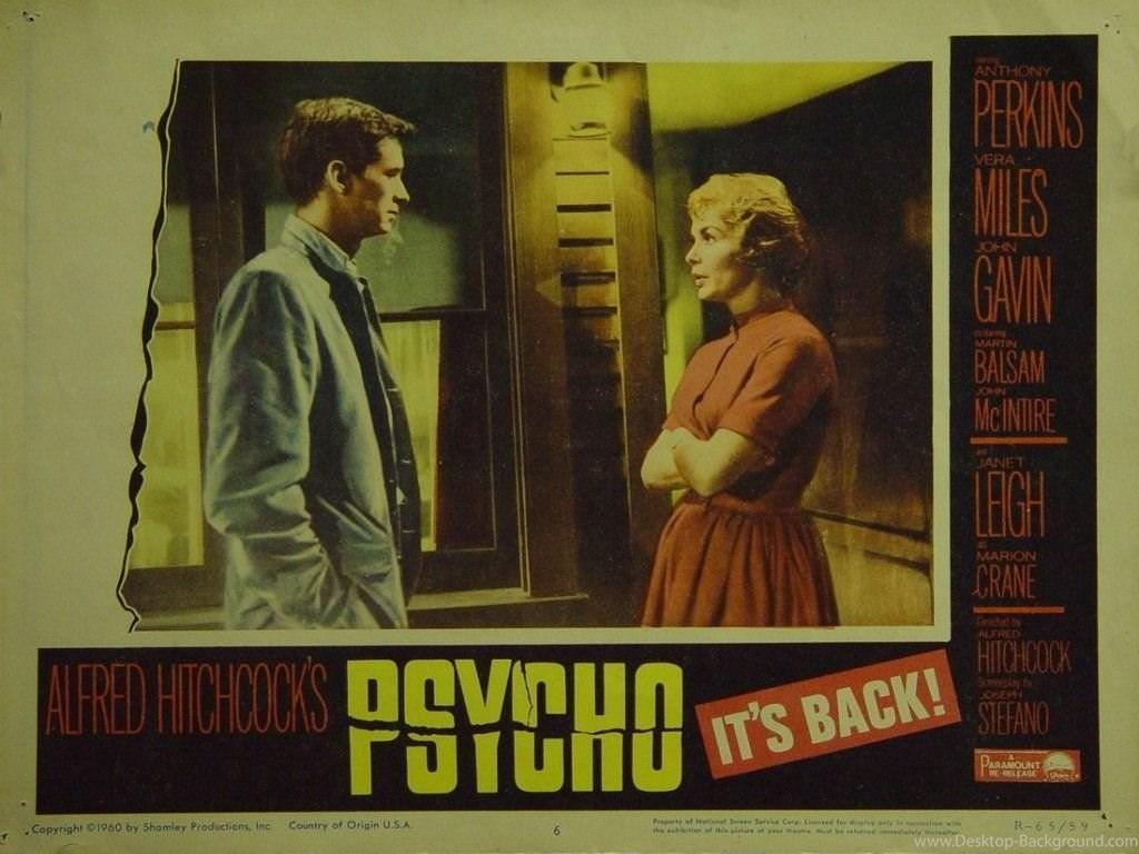 Psycho Alfred Hitchcock Wallpaper Fanpop Desktop Background