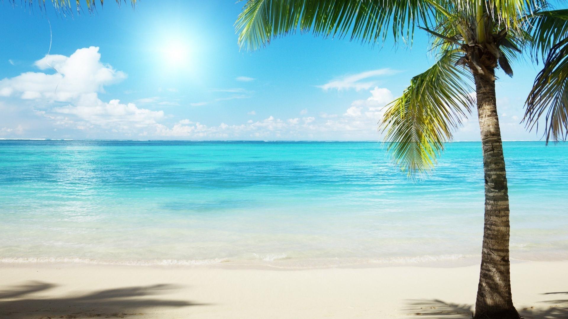 Top Sunny Beach Wallpaper HD FULL HD 1920×1080 For PC Desktop