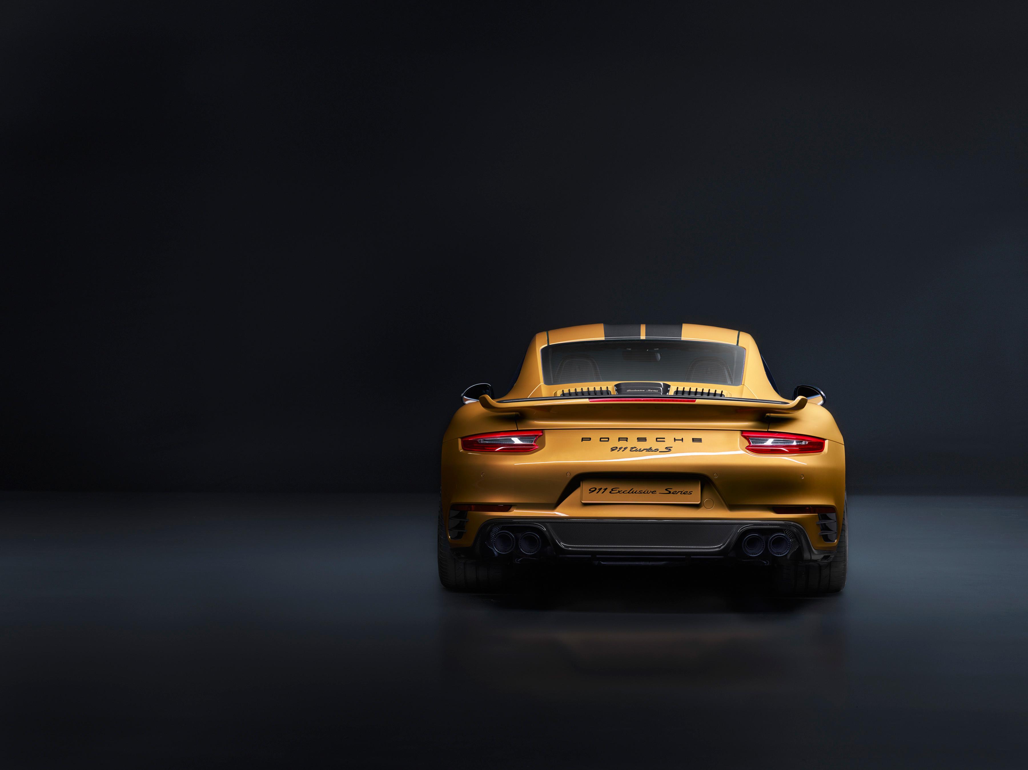 Wallpaper Porsche 911 Turbo S, Exclusive Series, 2018, Automotive