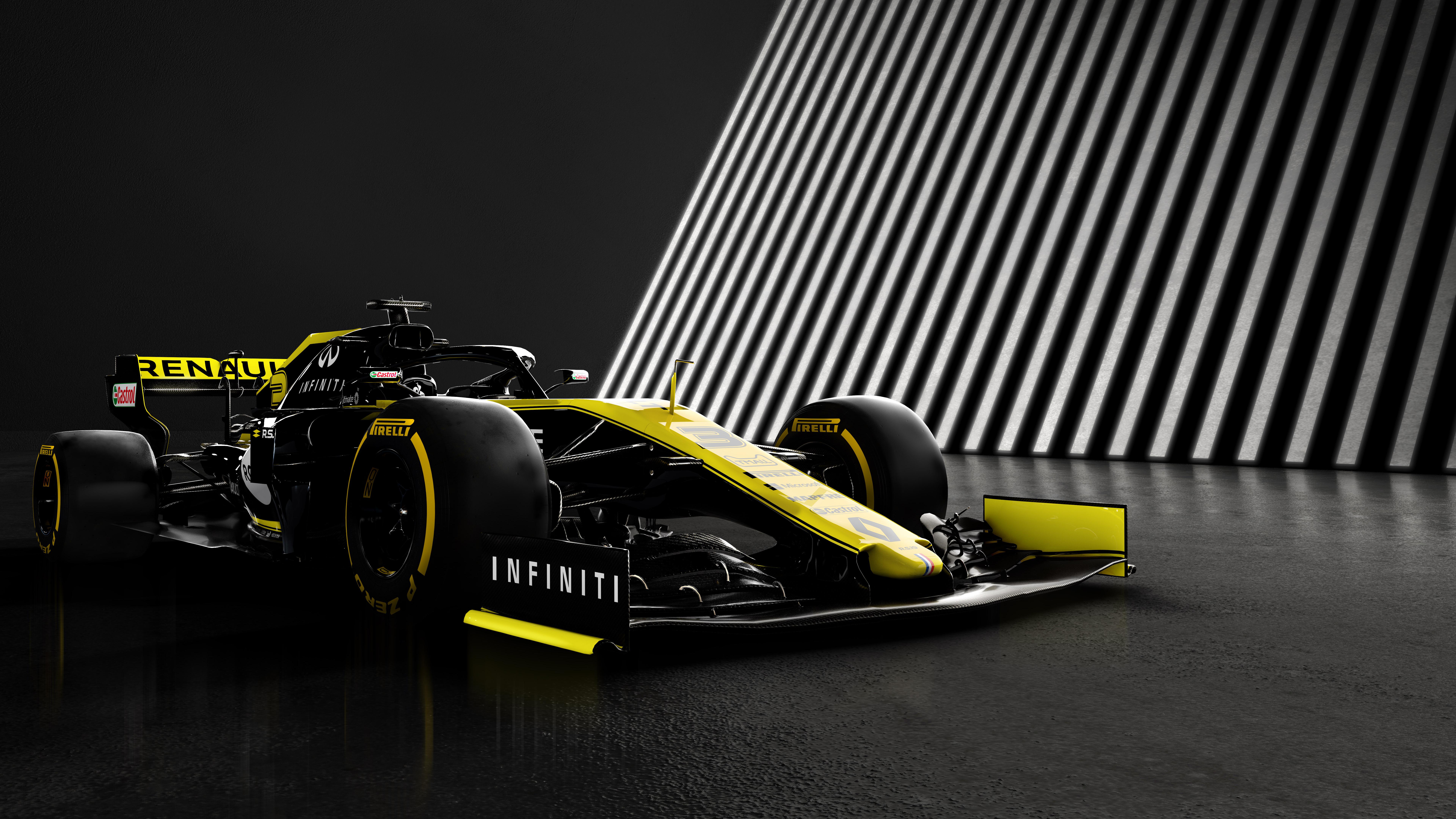 Renault RS19 F1 2019 4K 8K Wallpaper