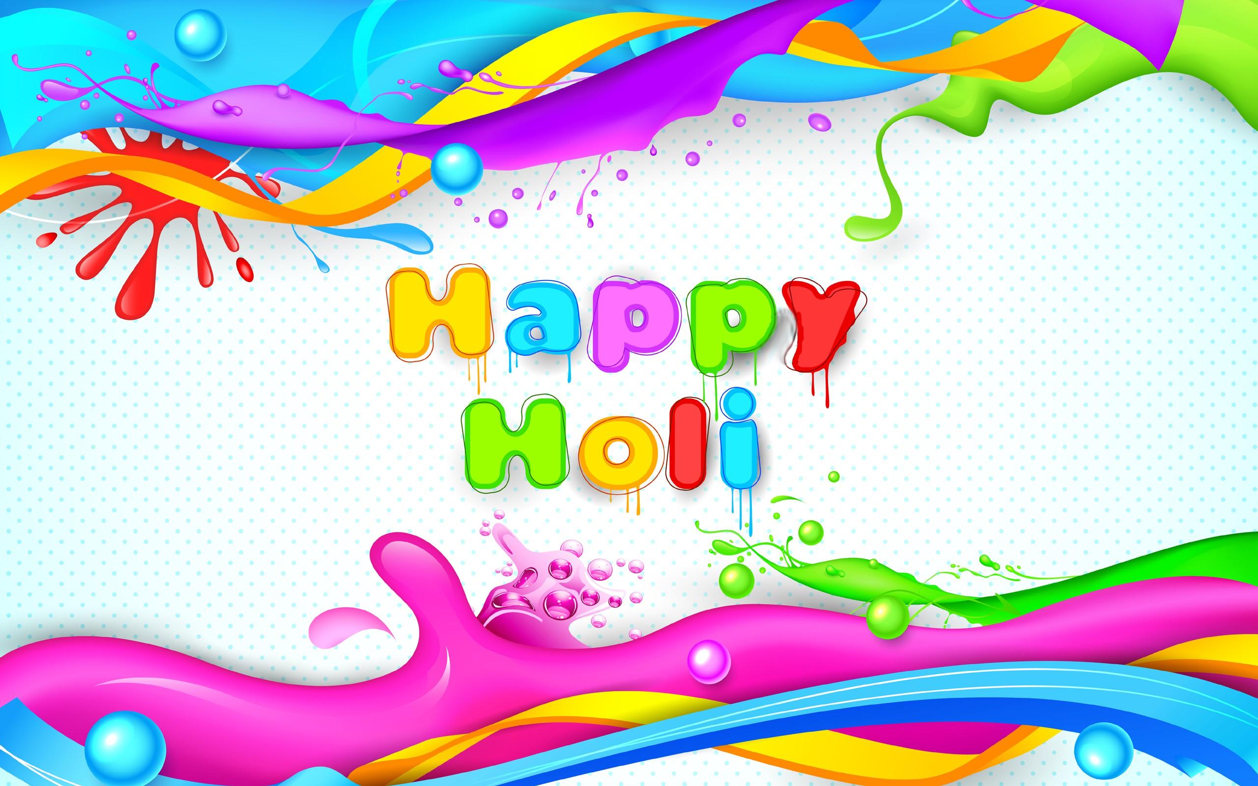 Happy Holi HD, HD Celebrations, 4k Wallpaper, Image, Background