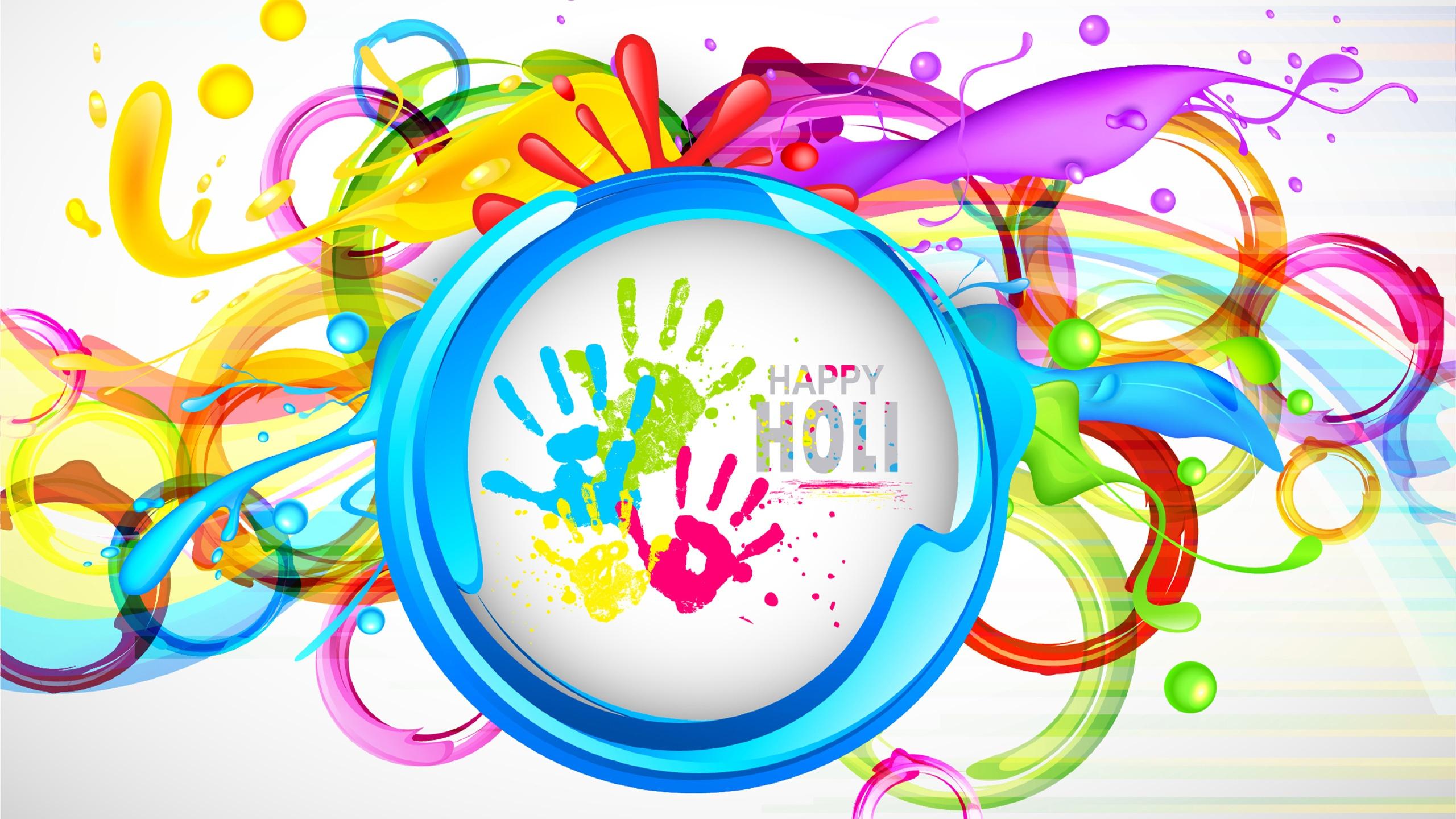 Happy Holi 2016 Wallpaper in jpg format for free download