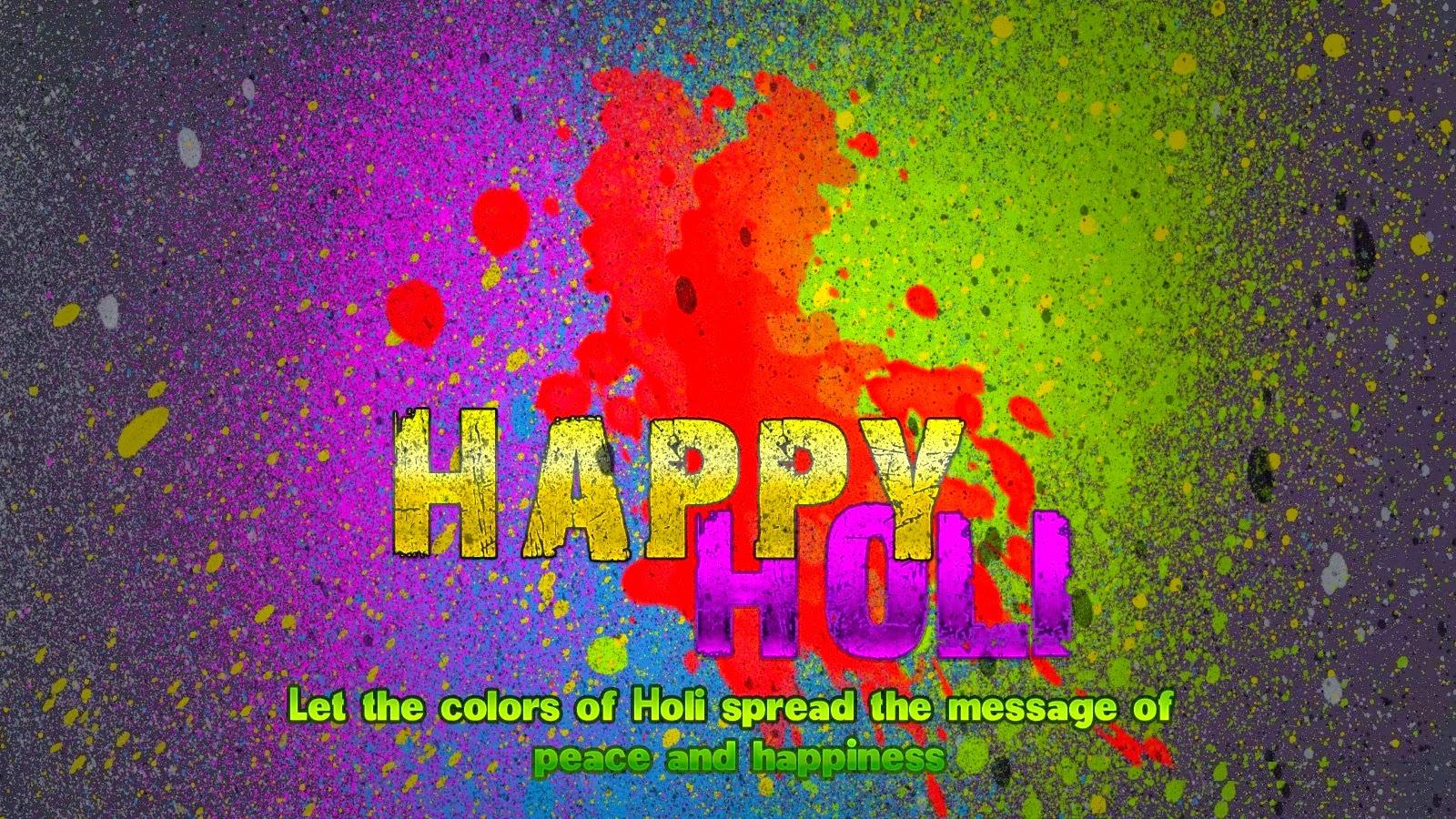 Happy Holi Wallpaper 2018 HD Free Download