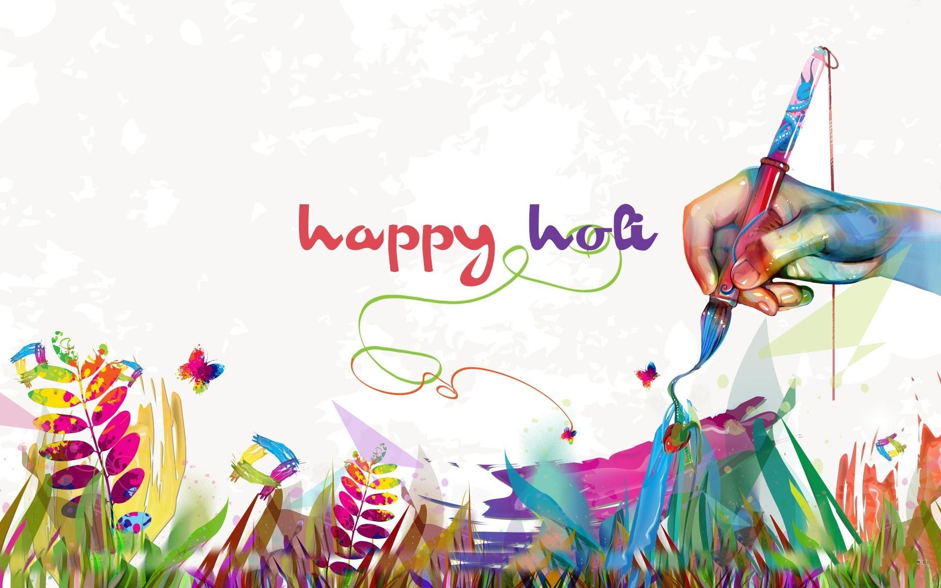 Creative Happy Holi Pics