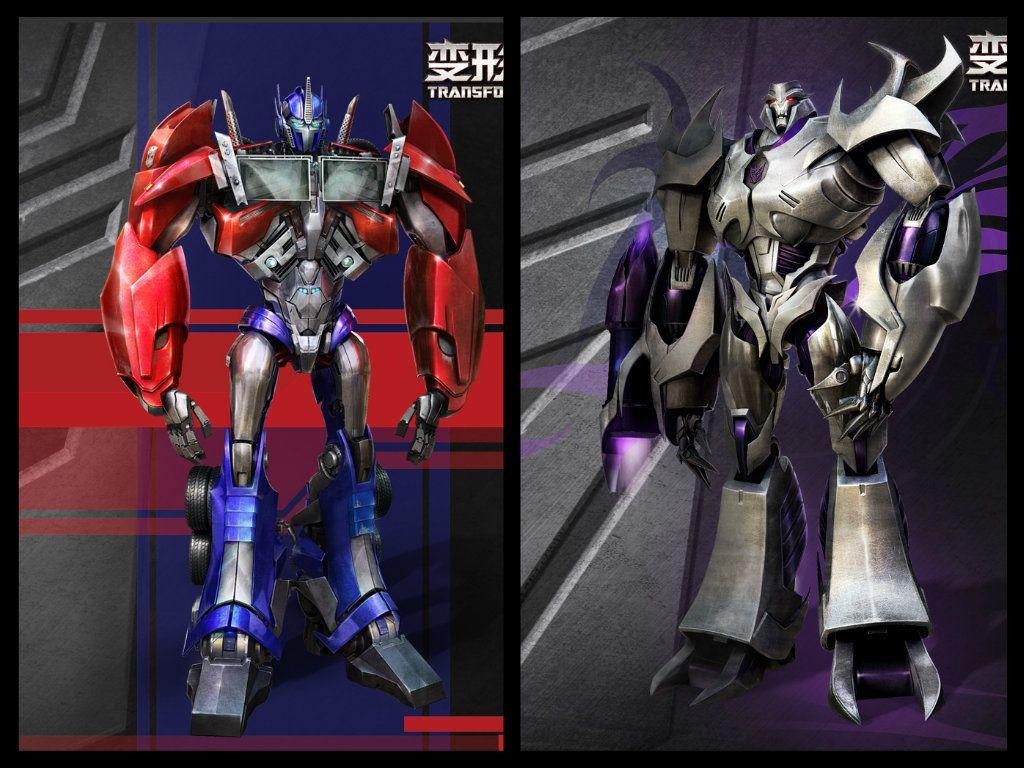 Optimus Prime vs. Megatron Prime Fan Art