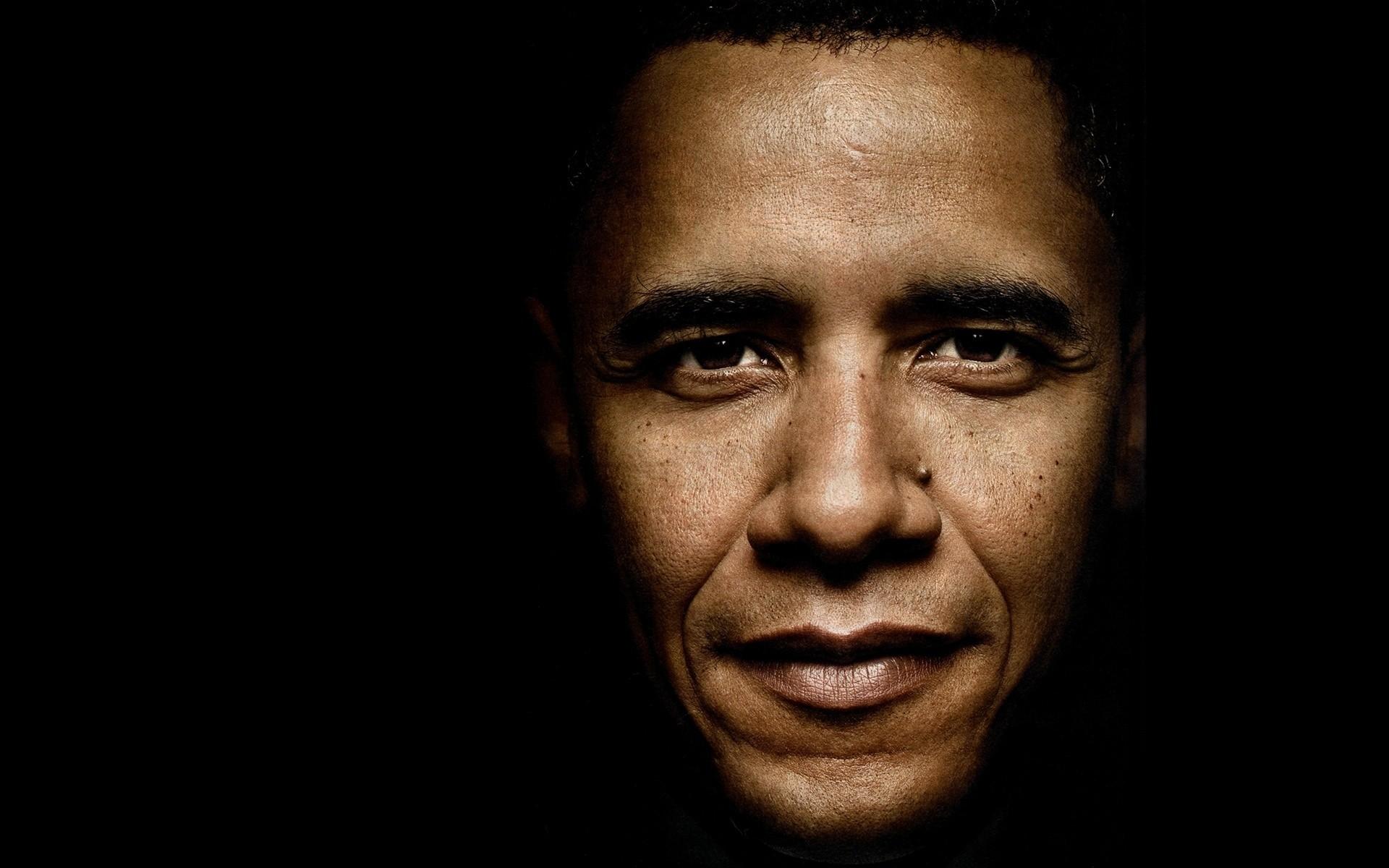 Barack Obama Close Up. iPhone wallpaper for free