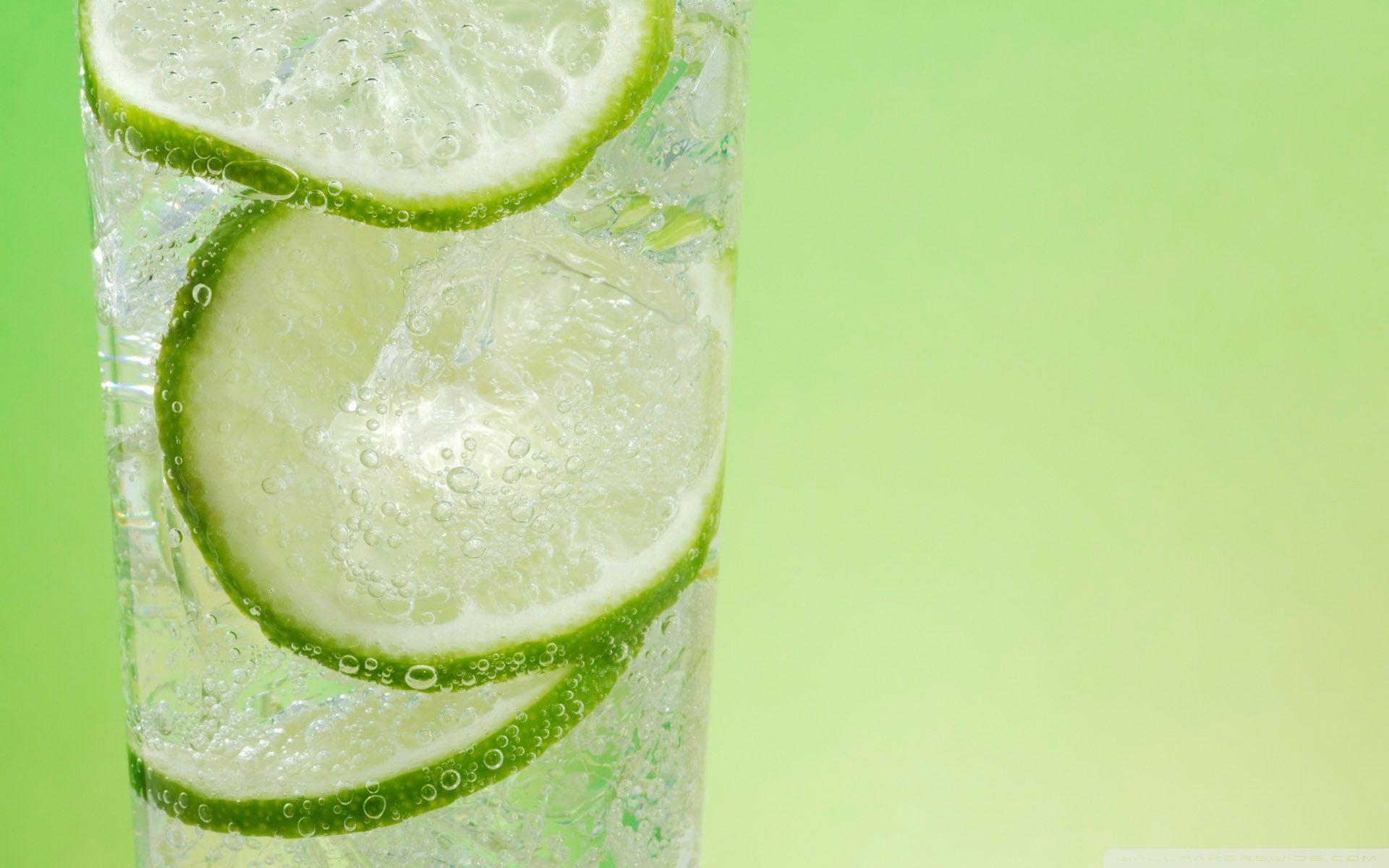 Fresh Lemonade with Lime ❤ 4K HD Desktop Wallpaper for 4K Ultra HD