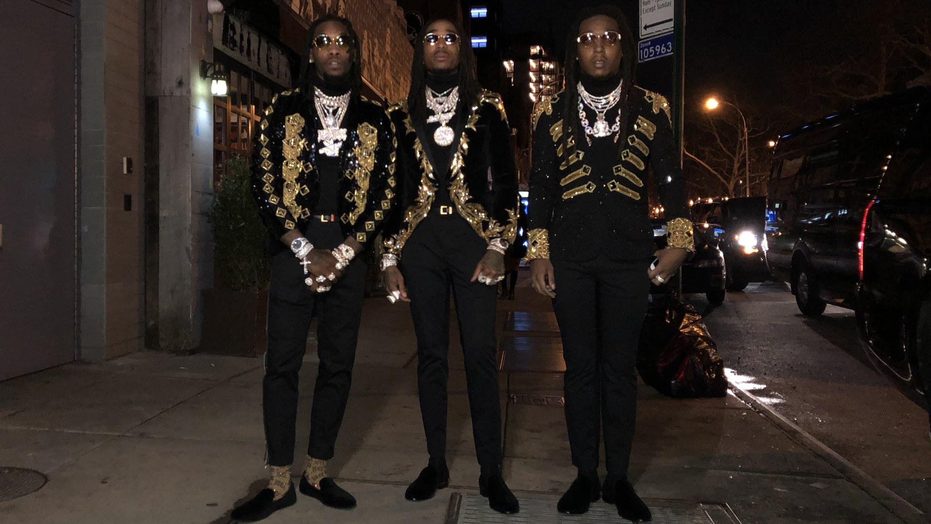 Getting Ready for the 2018 Grammys With Migos