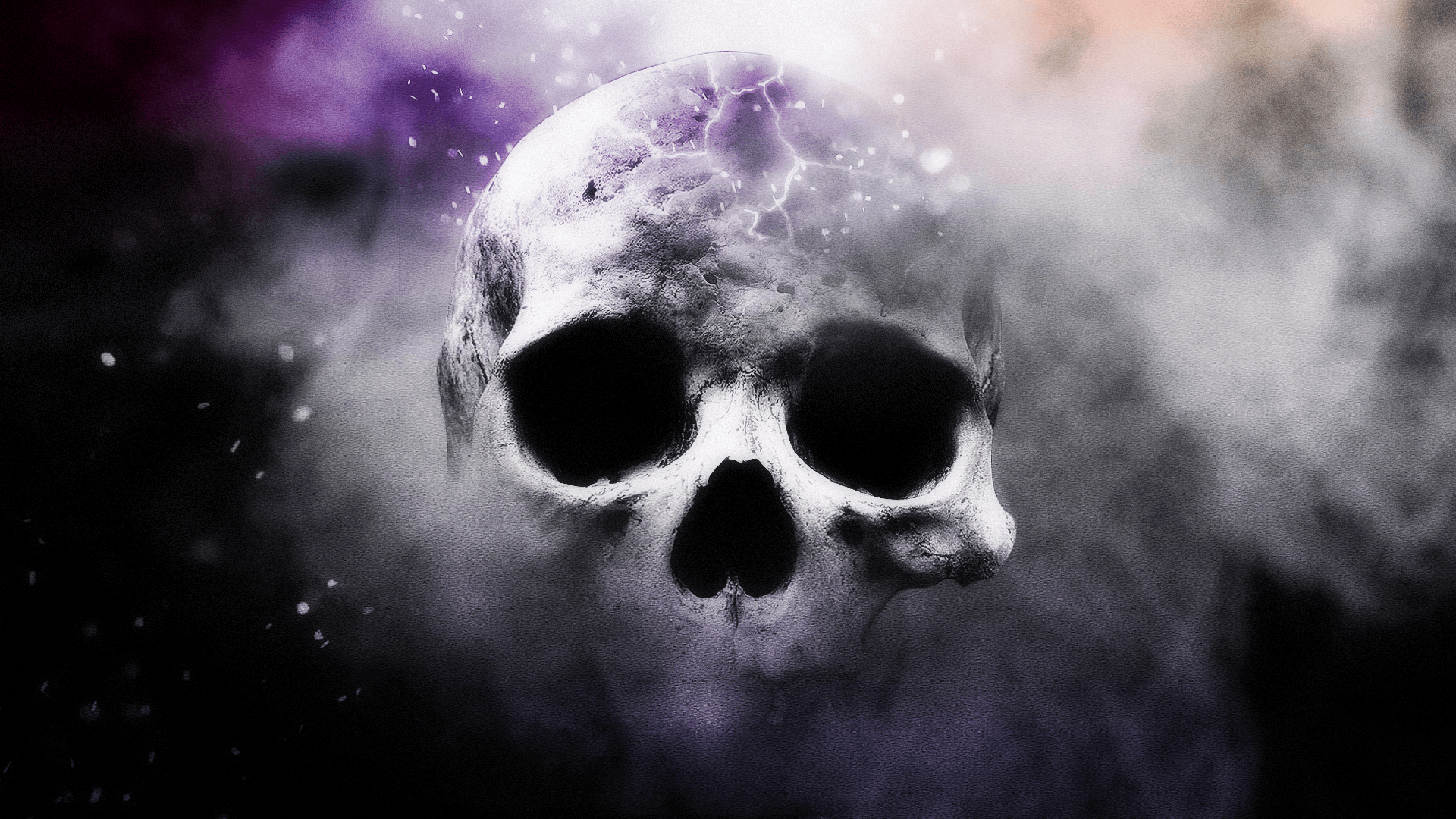 Excellent Ideas Mystic Wallpaper Skull HD Background Image 1920x1080