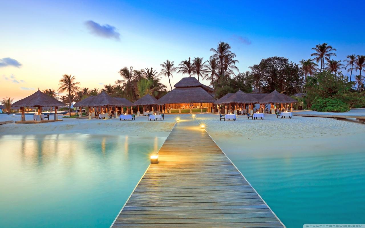 Maldive Islands Resort ❤ 4K HD Desktop Wallpaper for 4K Ultra HD TV