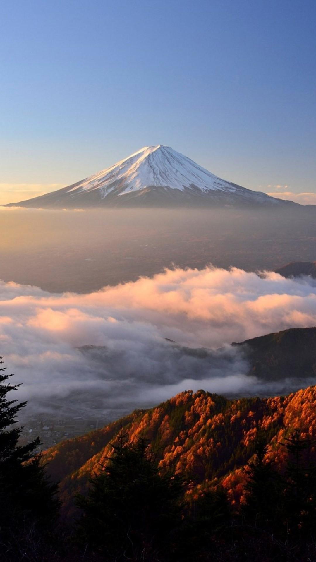 Mount Fuji Hd Qhd Wallpaper 1080x1920