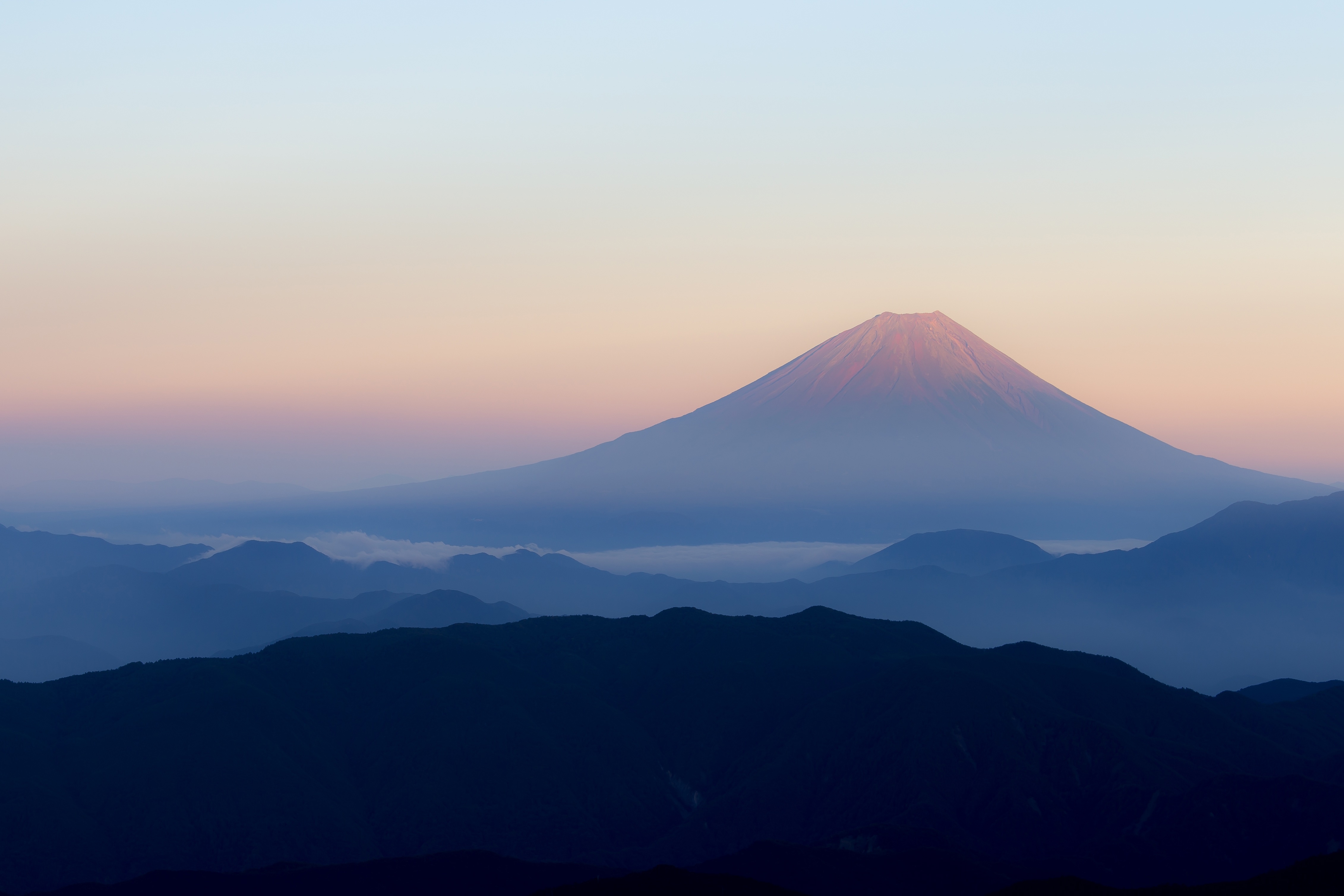 Wallpaper Mount Fuji, Volcano, Japan, 4K, World