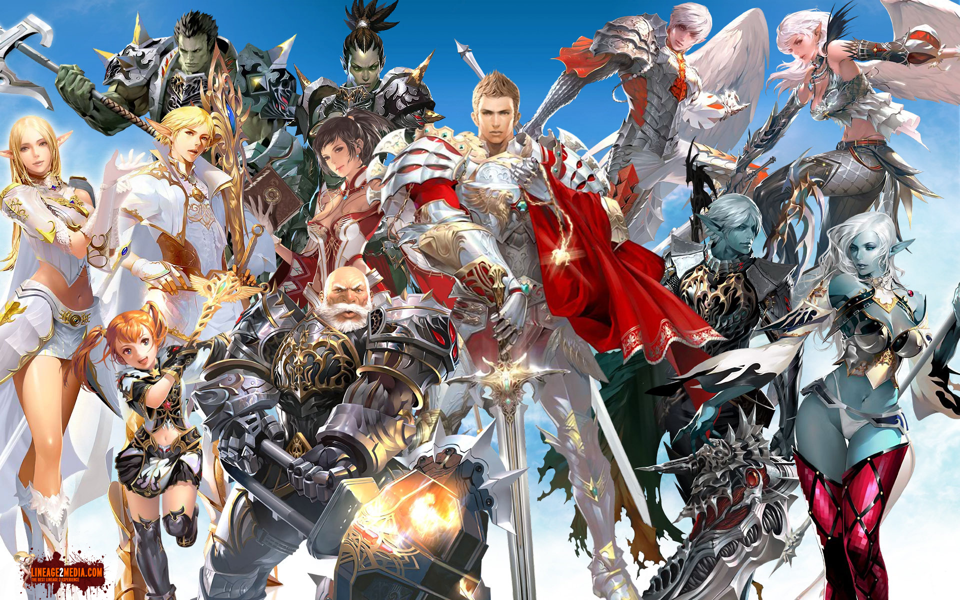 Lineage 2 Gracia Final HD Wallpaper. Background Imagex1200