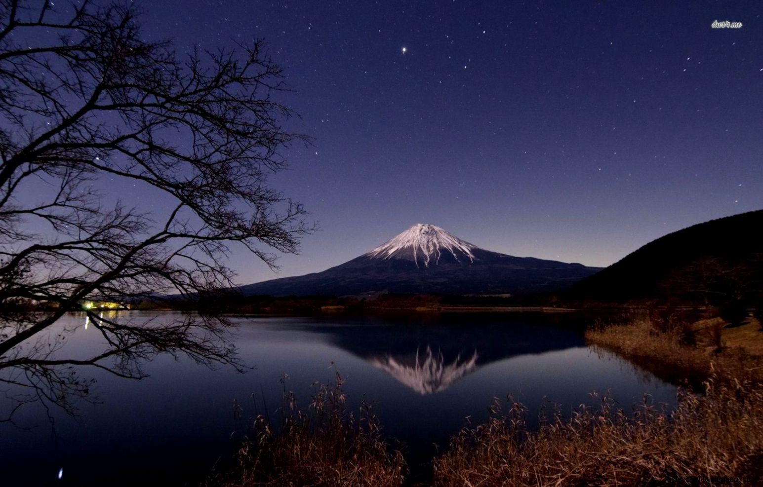 Mount Fuji Tanuki Lake Wallpaper HD