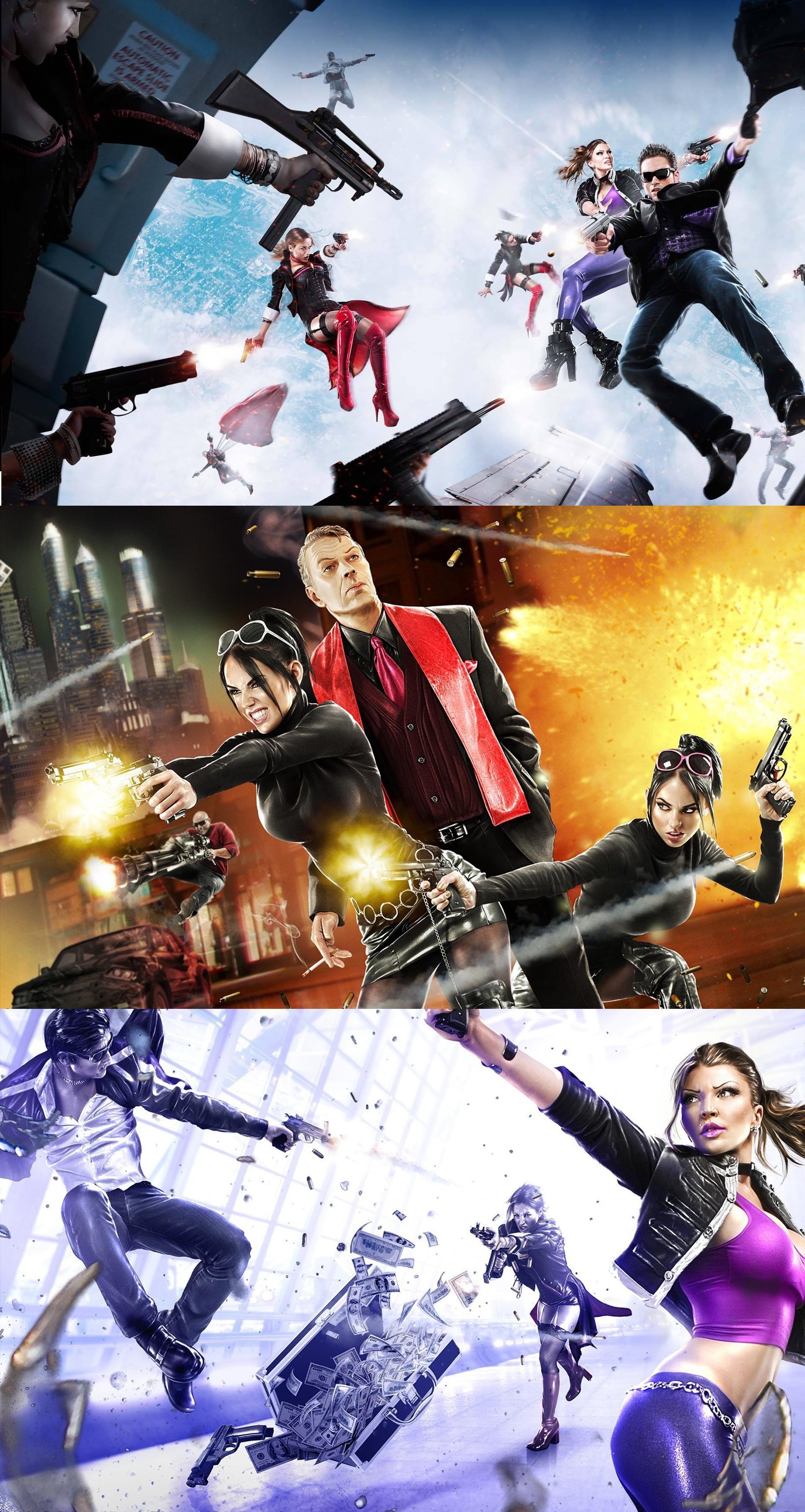 Saints row: the third, johny gat, shaundi, morgenstern, latex, money