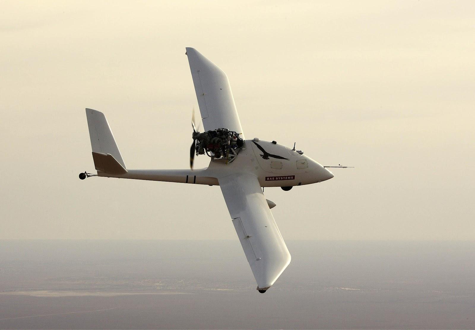 BAE Systems HERTI Unmanned Aerial Vehicle (UAV) Aircraft Wallpaper