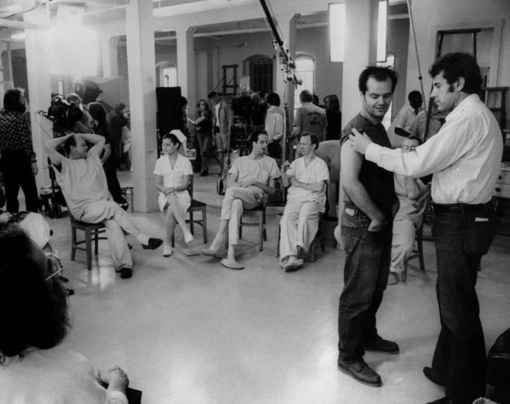 Rare Backstage Photo From One Flew Over the Cuckoo's Nest