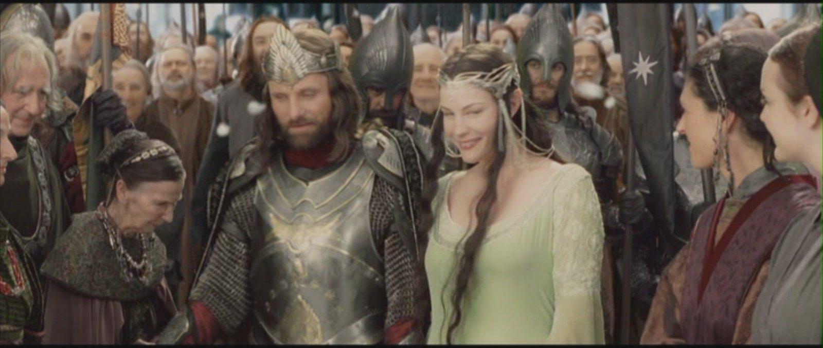 Aragorn and Arwen image Arwen and Aragorn of the Rings