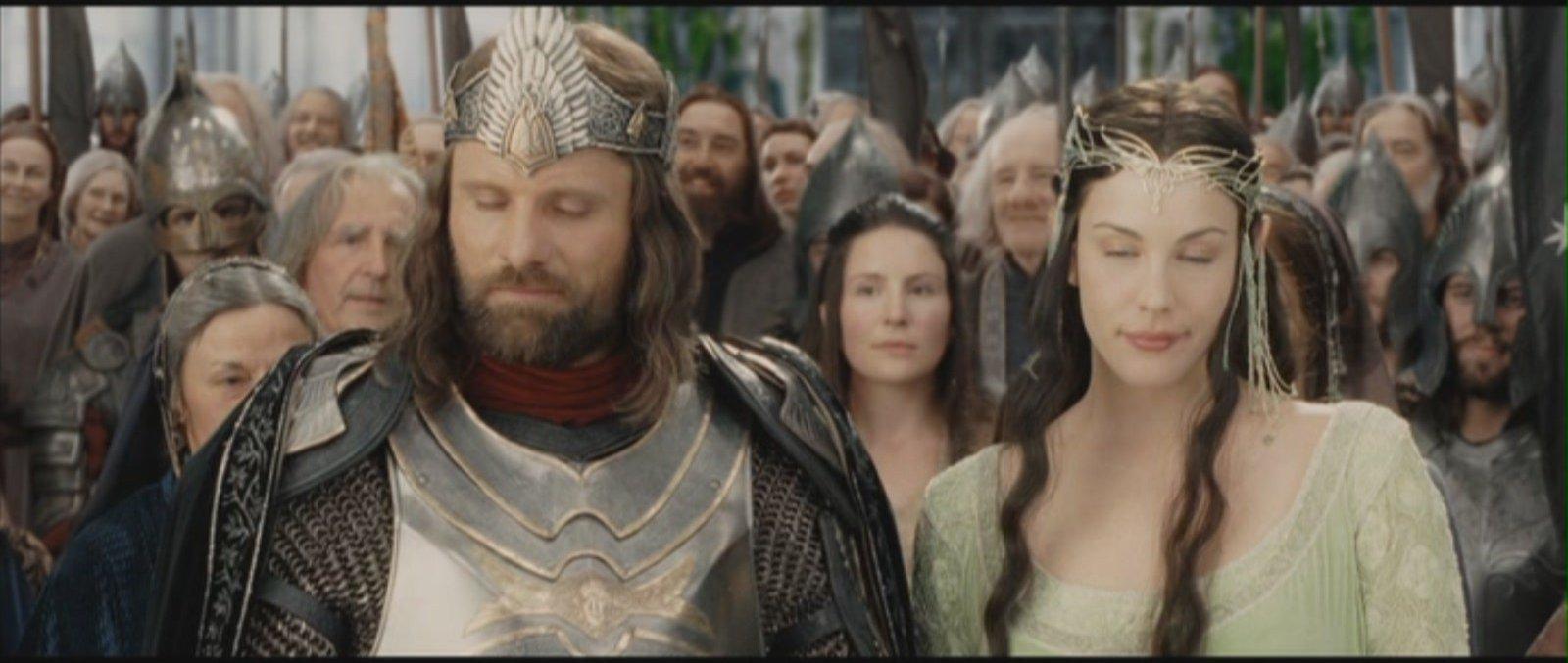 Aragorn and Arwen image Arwen and Aragorn of the Rings