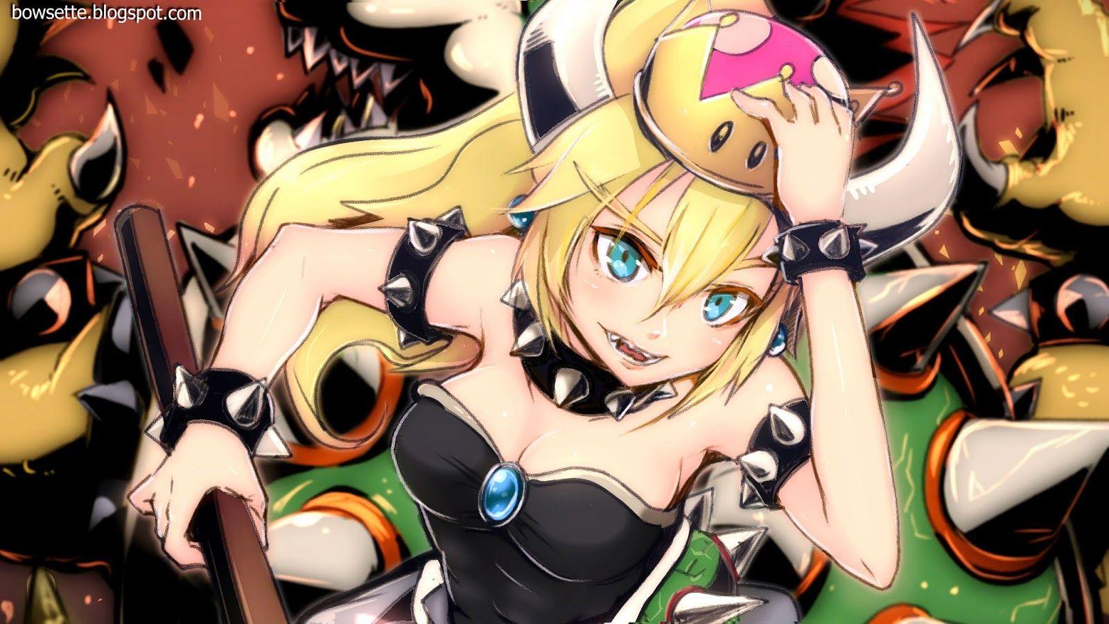 Bowsette wallpapers 4k for pc users.