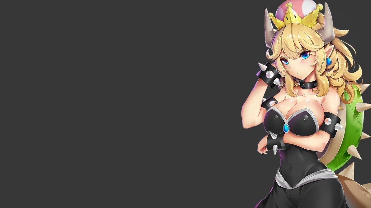 Bowsette playmat