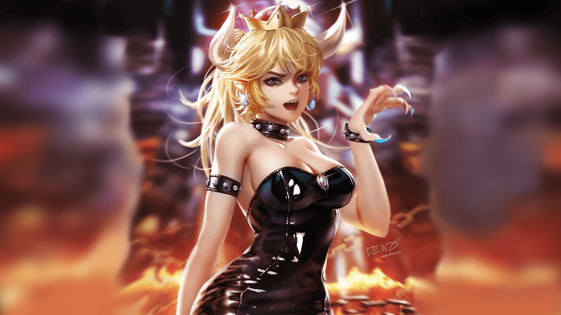 Soooo. I tried to make a Bowsette Trans Wallpaper. I know its not