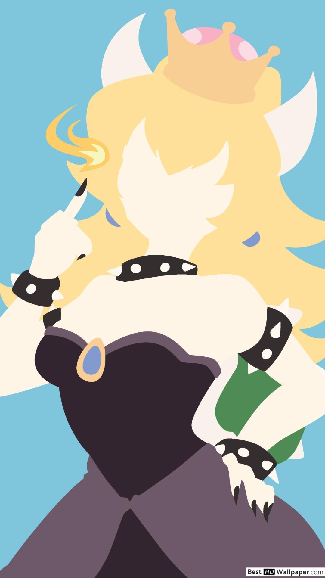 Bowsette bowser HD wallpaper download