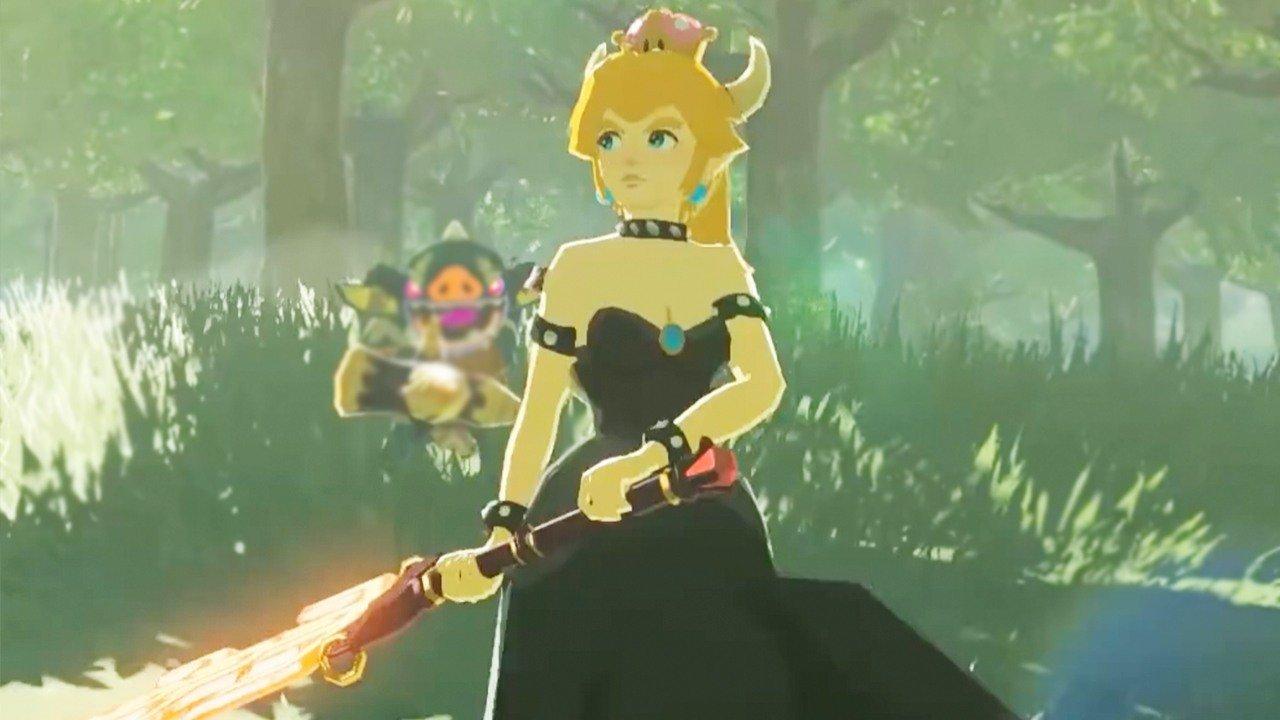 Bowsette Is Playable in Zelda: Breath of the Wild Thanks to Modder