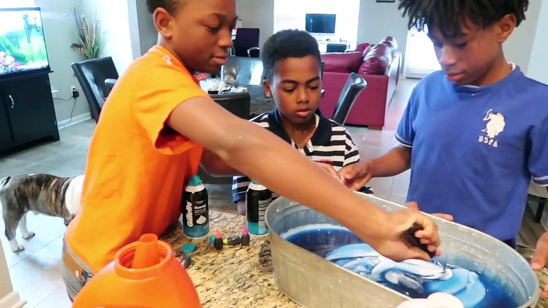 HOW TO MAKE KID'S SLIME THE BAD KID'S EDITION!!!