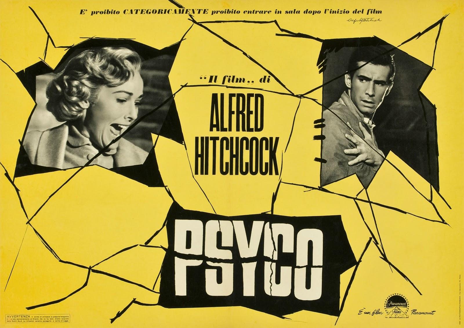 Psycho 1960 Movie Poster Wallpaper (1600x1133)