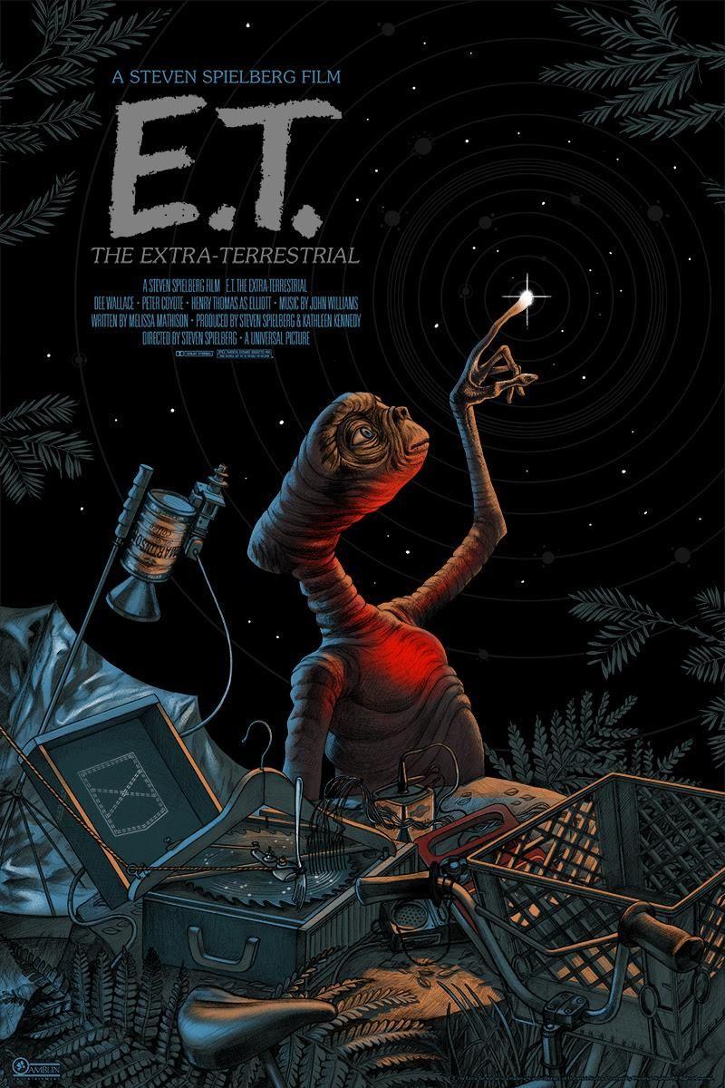 E.T. The Extra Terrestrial (1982)[800x1200] By Jonathan Burton