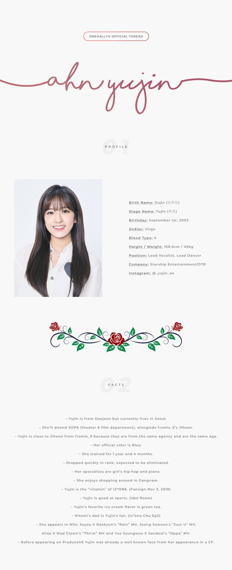 Official IZONE Ahn Yujin ( 안유진) Thread The Naughty Child & All