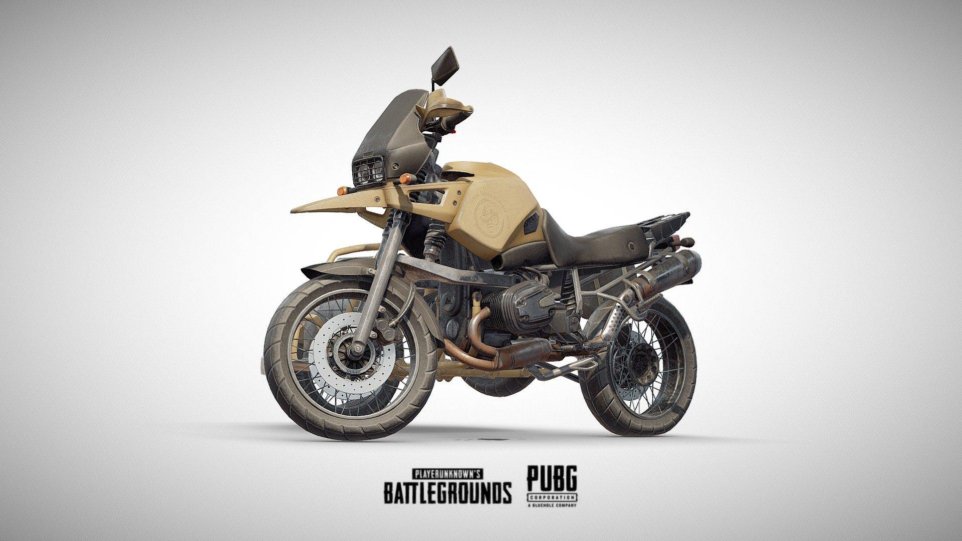 PUBG: Motorcycle (Official) model by Karol Miklas (