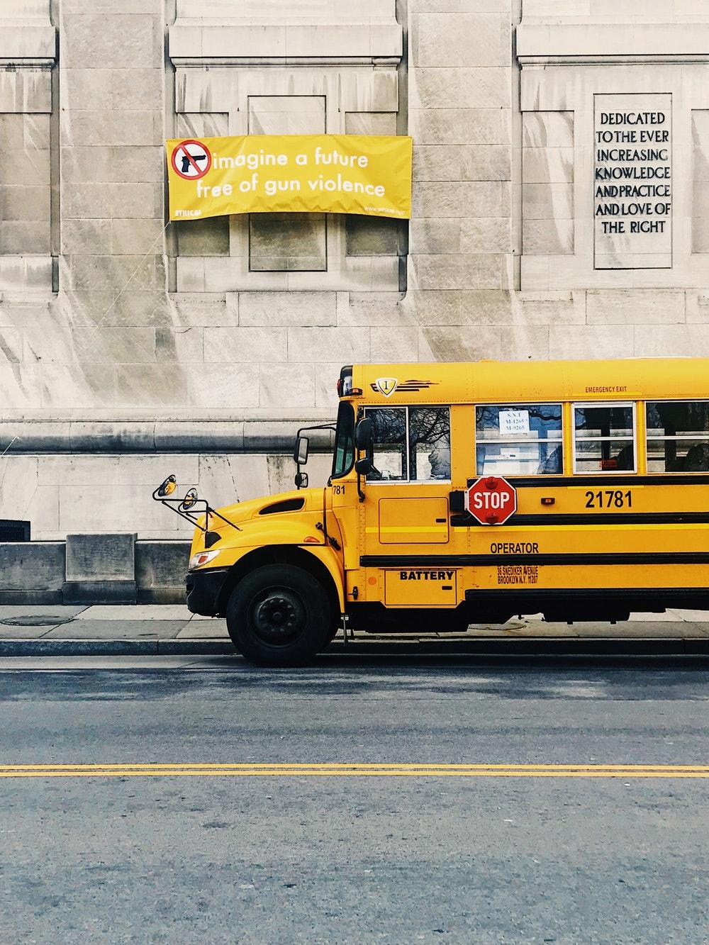 Yellow Bus Picture. Download Free Image