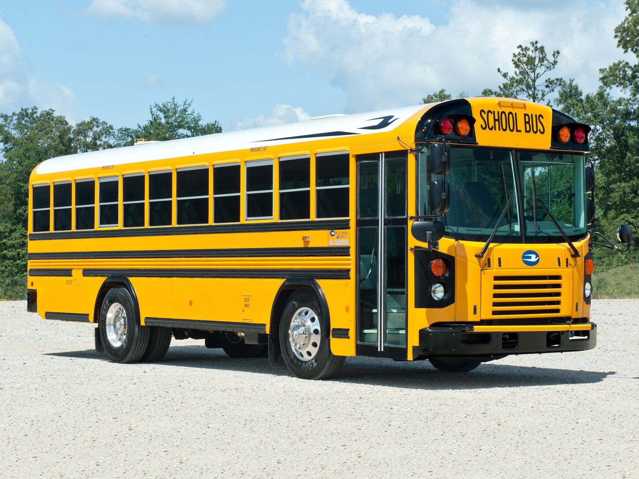 Blue Bird All American F E School Bus Transport Semi Tractor