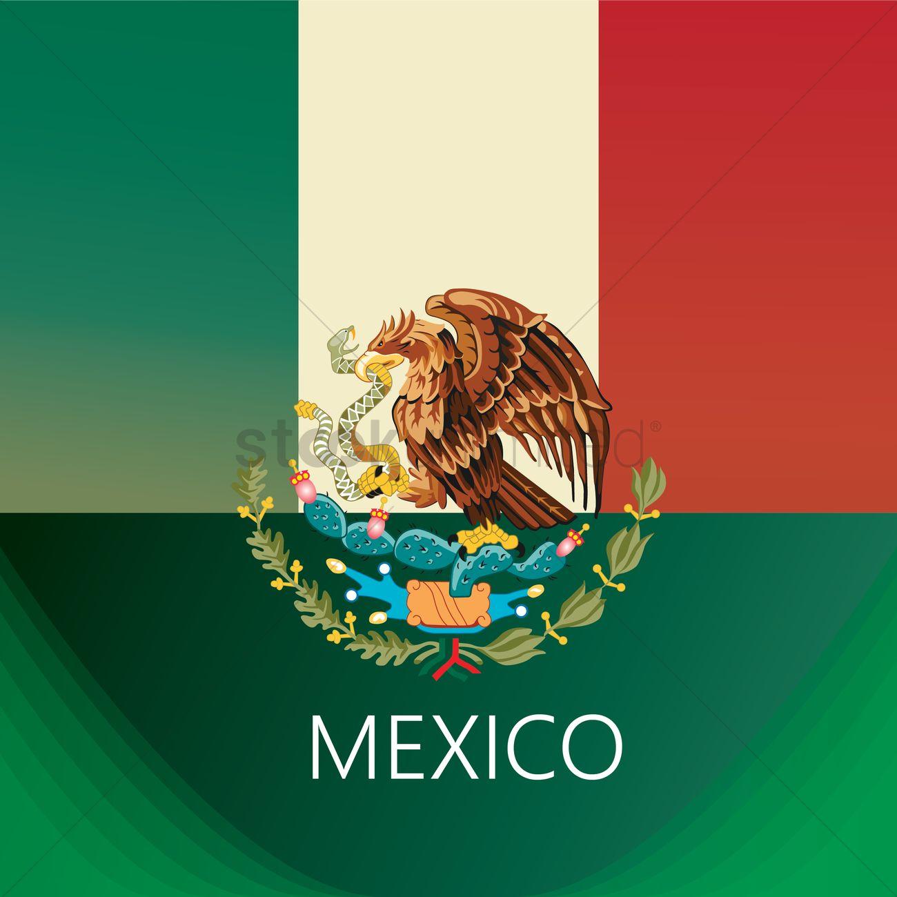 Mexican Flag Background 27 Kb: 1300x1300