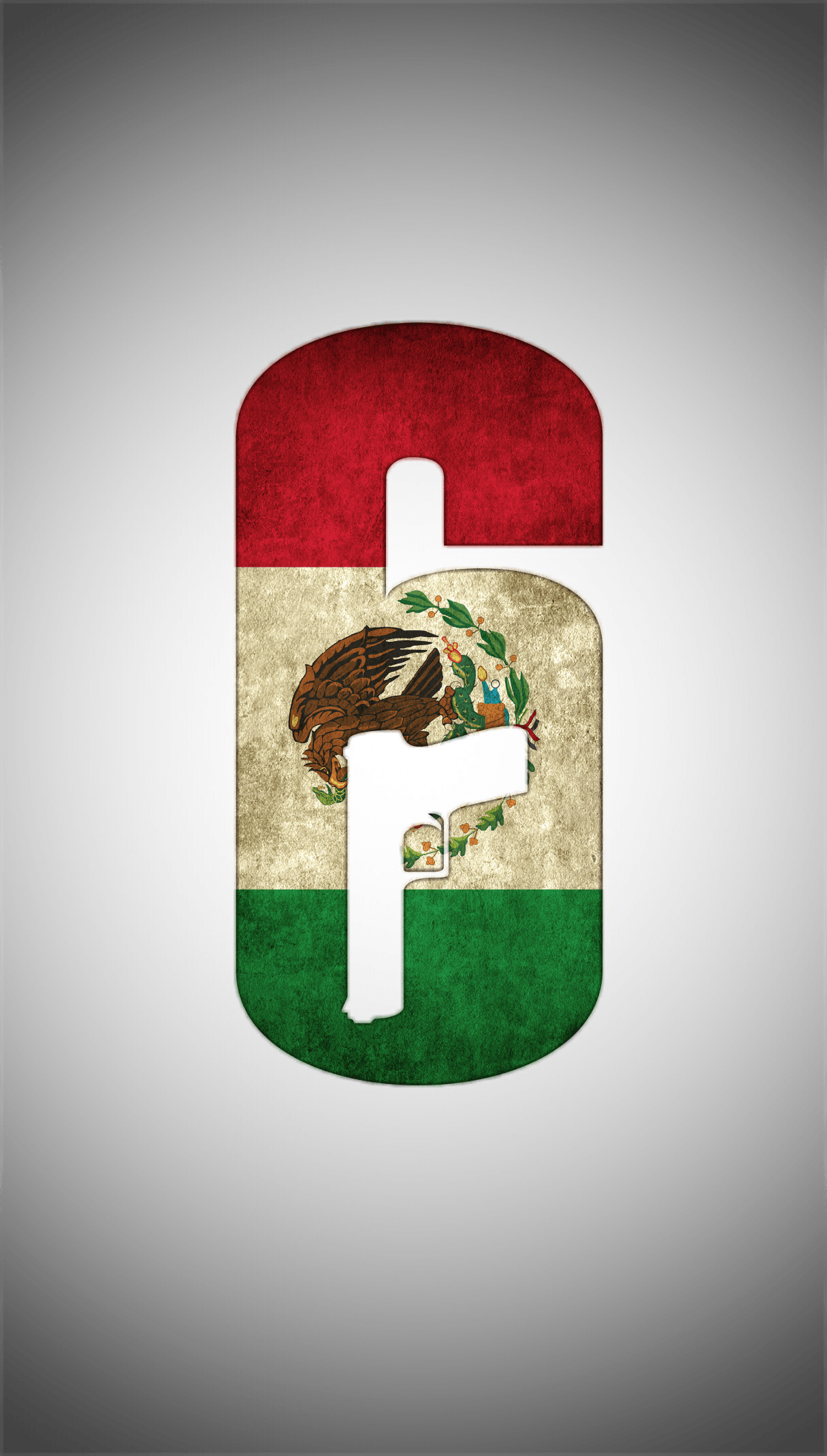 Rainbow Six: Siege Mexican Flag Logo Wallpaper