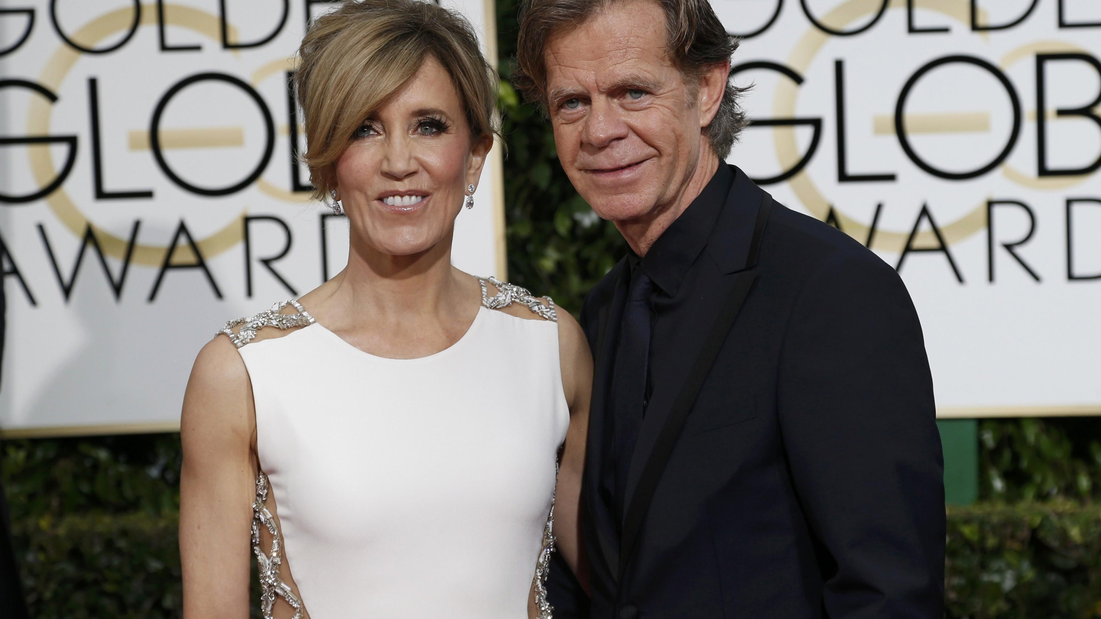 Wallpaper Felicity Huffman, WIlliam Macy, Most Popular Celebs