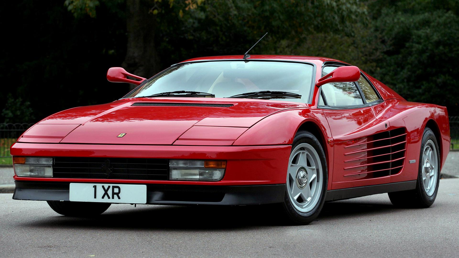 Ferrari Testarossa (UK) and HD Image