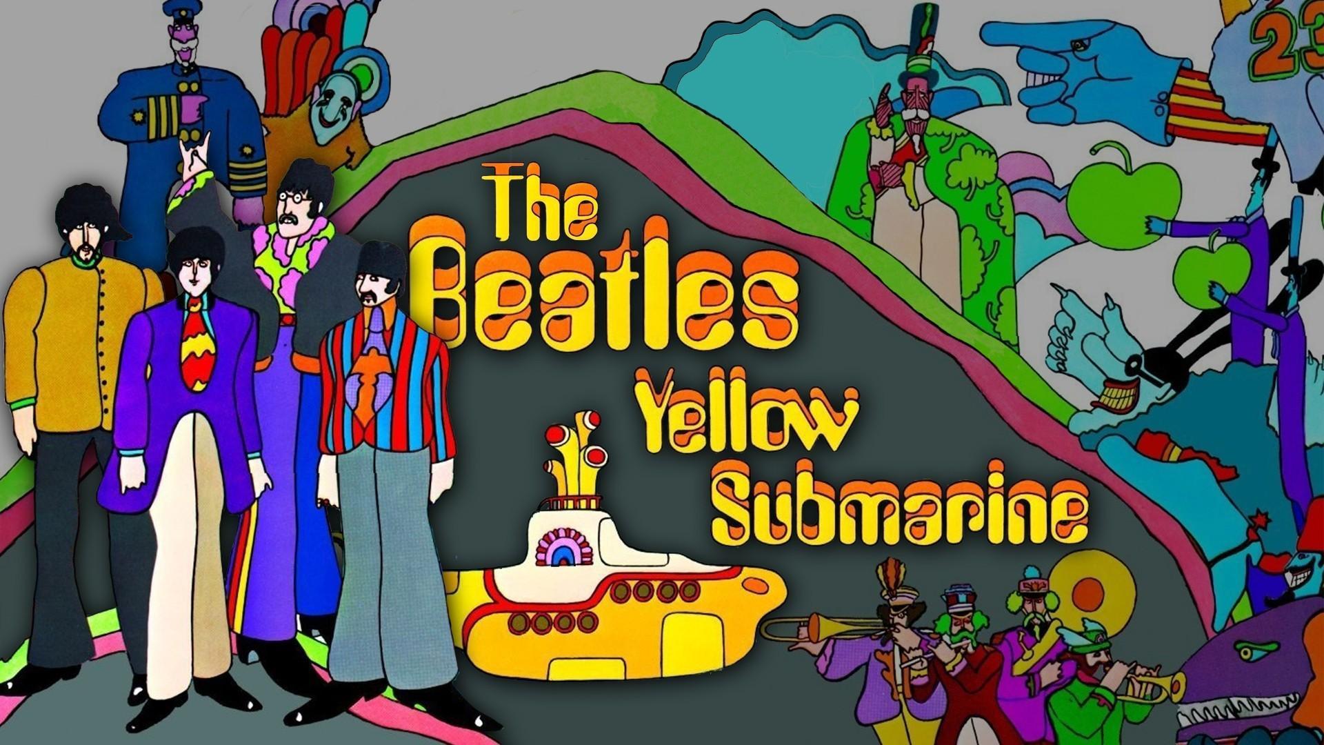 Yellow submarine wall paper Gallery