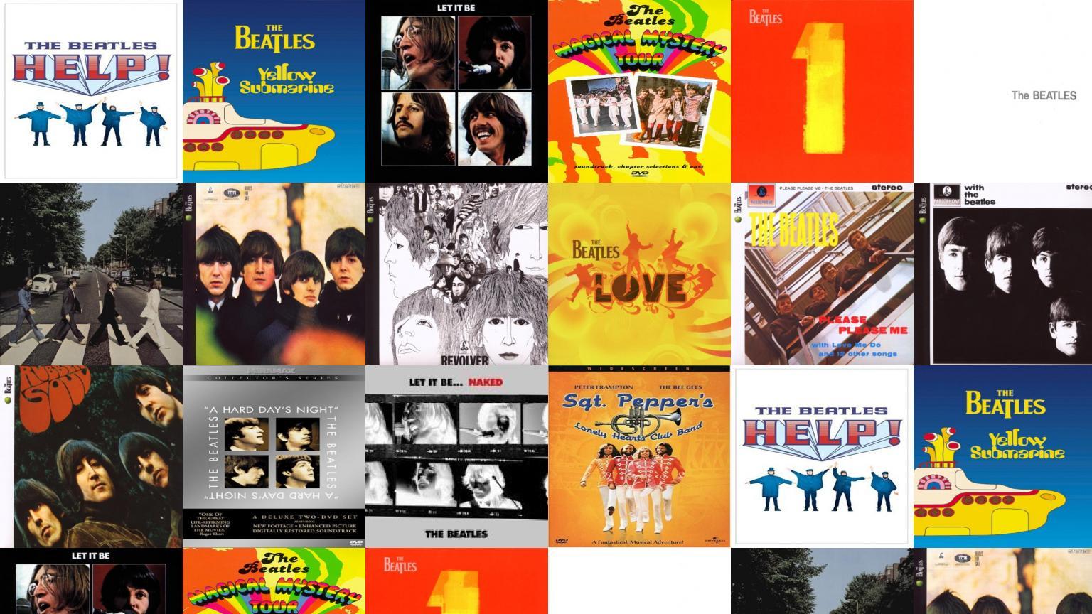 Beatles Help Beatles Yellow Submarine Let Magical Mystery Wallpaper