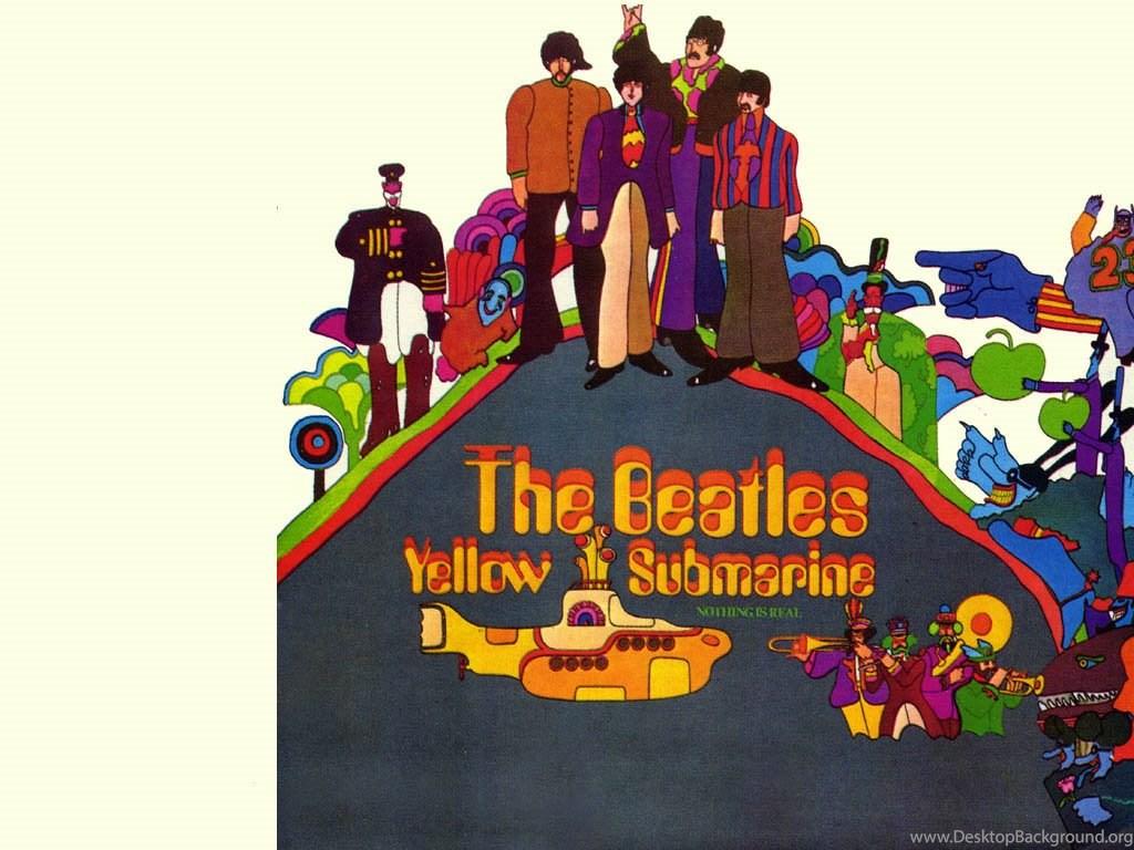 The Beatles Yellow Submarine Wallpaper. Desktop Background