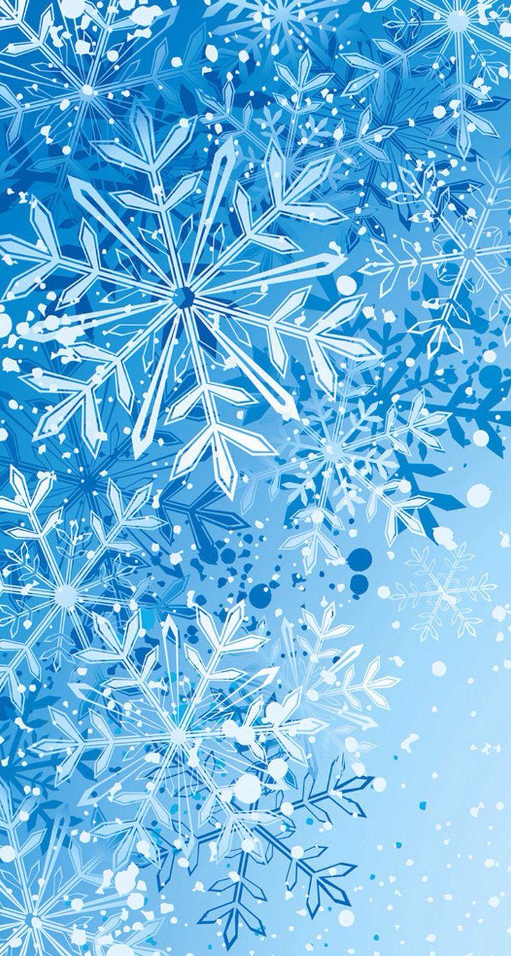 Snowflake wallpaper. Snowflake wallpaper, Winter wallpaper, Frozen wallpaper